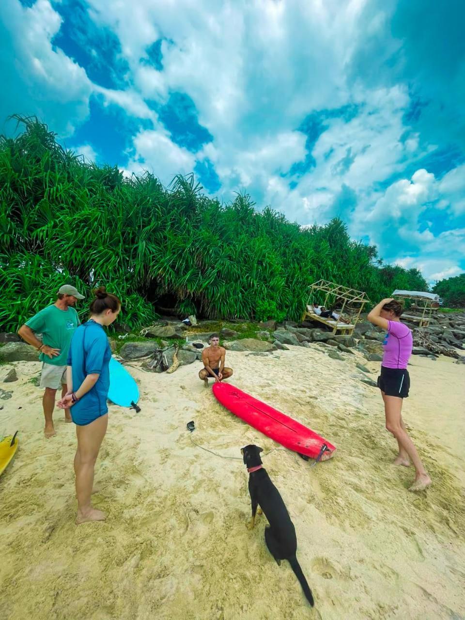 Ostello Gaia Ocean Surf Yoga Ahangama Esterno foto